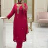 red suit
